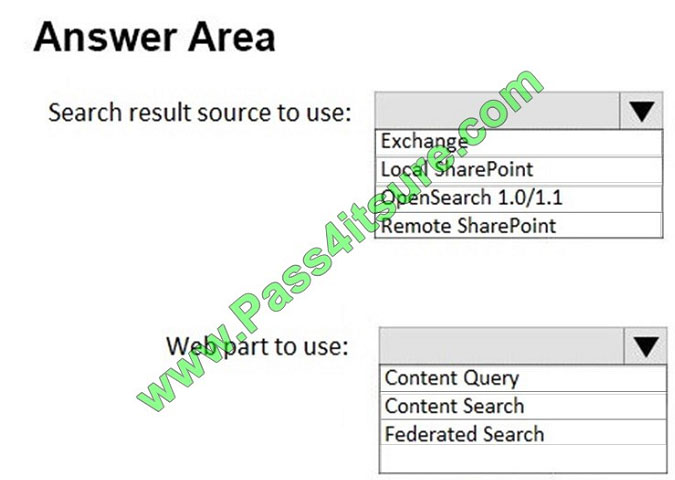 pass4itsure ms-301 exam question q4