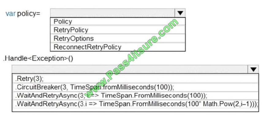 Pass4itsure AZ-203 exam questions-q6