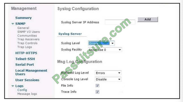 Pass4itsure Cisco 350-401 exam questions q6