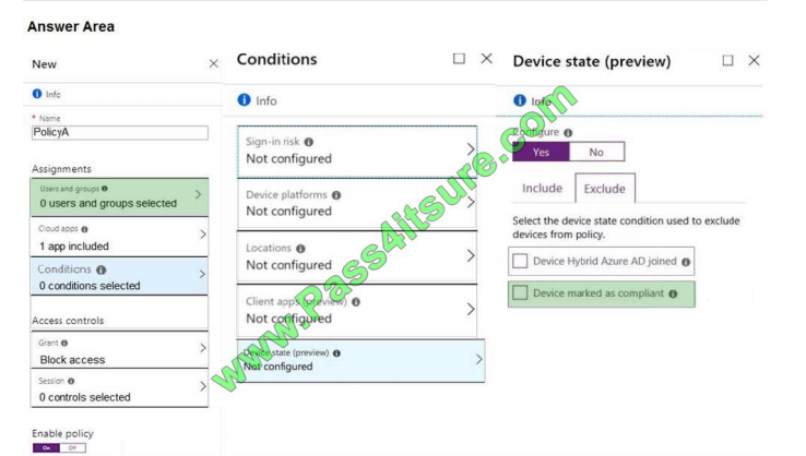 Pass4itsure Microsoft MD-101 exam questions q1-2