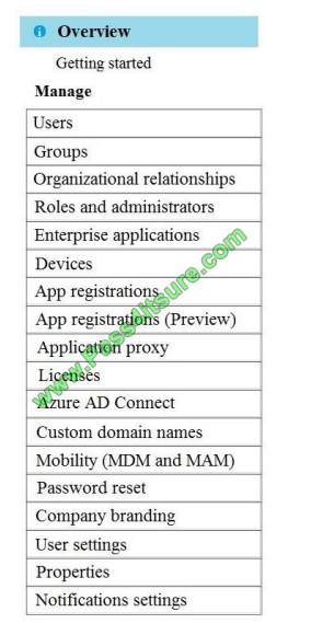 Pass4itsure Microsoft MD-101 exam questions q12