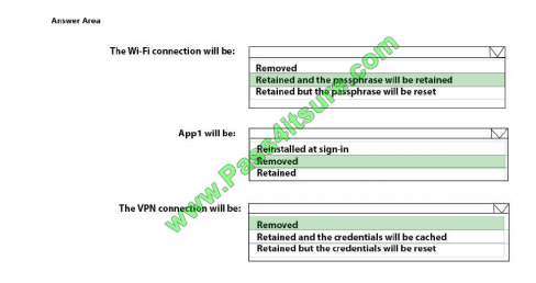 Pass4itsure Microsoft MD-101 exam questions q13-2