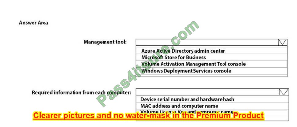 MD-101 exam questions 15